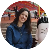 Alt Text: Korean grammar lessons by tutor Heejin - Long-term student review about effective teaching methods